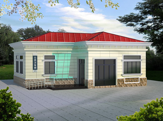 屯城镇现代都市型移动厕所